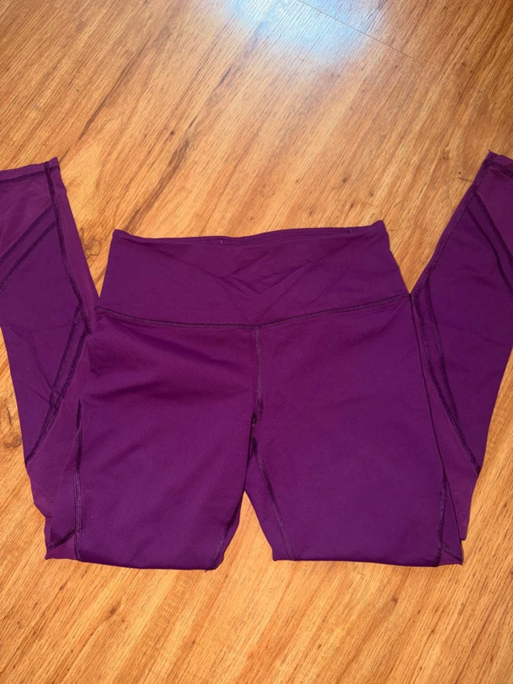Victorias Secret SPORT Purple Leggings w/ Mesh accents